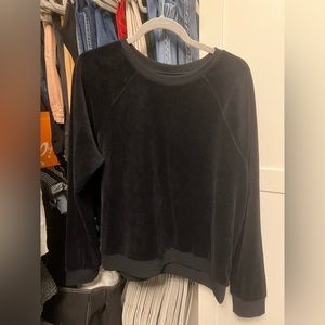 Banana Republic black velour track suit - Brand new with tags